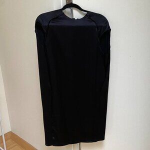 Acne Studios - Teddi Black Silk Satin Dress